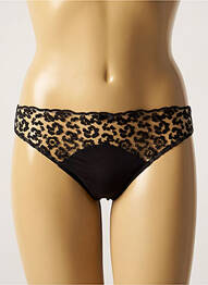 Culotte effet matière satinée noir SIMONE X SIMONE PÉRÈLE femme