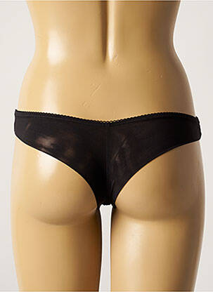 Culotte effet matière satinée noir SIMONE X SIMONE PÉRÈLE femme