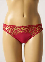 Culotte effet matière satinée rouge SIMONE X SIMONE PÉRÈLE femme