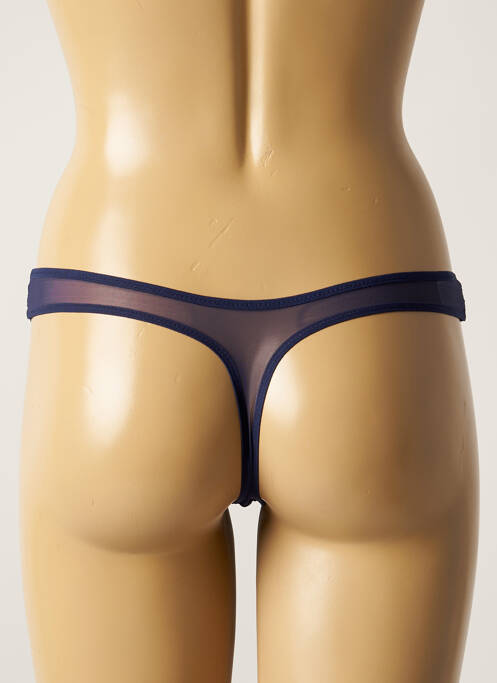 Tanga bleu SIMONE PERELE pour femme