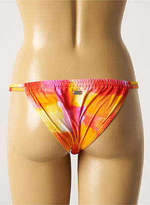 Bas de maillot de bain micro fibres culotte orange CHERRY BEACH femme