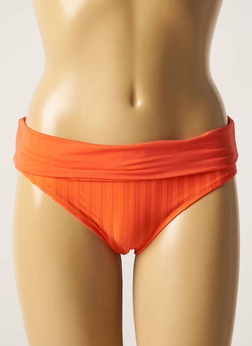 Bas de maillot de bain culotte culotte orange CHERRY BEACH femme