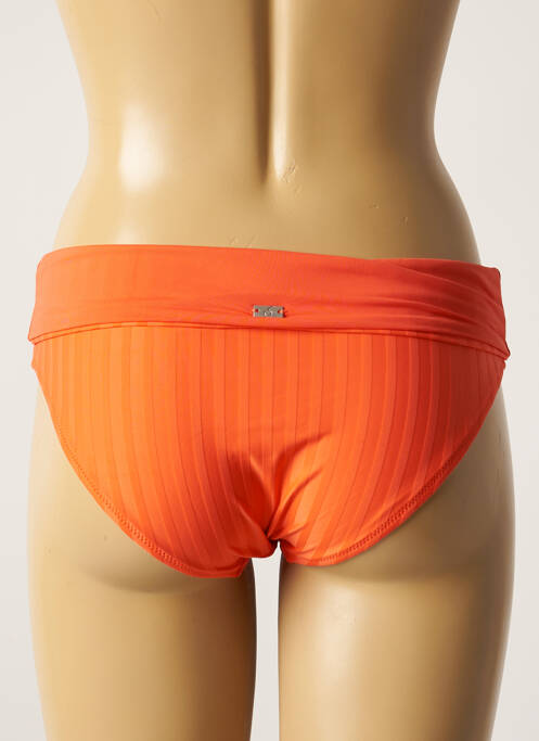 Bas de maillot de bain orange CHERRY BEACH femme