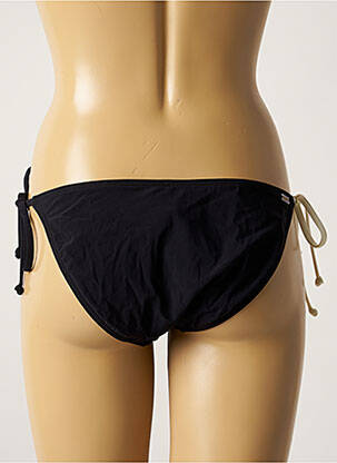 Bas de maillot de bain effet matière satinée bikini vert BARTS femme