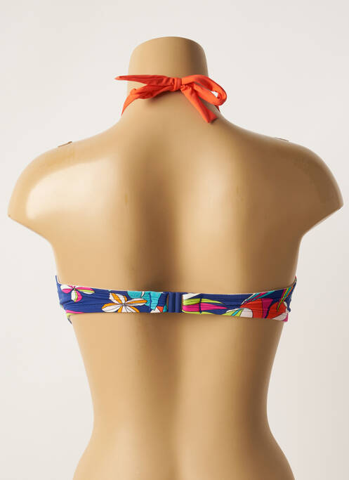 Haut de maillot de bain bleu CHERRY BEACH pour femme