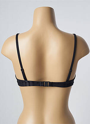 Haut de maillot de bain stretch haut soutien-gorge moulé noir CHERRY BEACH femme