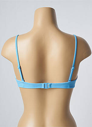 Haut de maillot de bain stretch haut soutien-gorge balconnet bleu BARTS femme