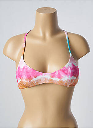 Haut de maillot de bain stretch haut soutien-gorge avec mousse de rembourrage amovible rose BARTS femme