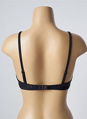 Haut de maillot de bain stretch haut soutien-gorge emboitant noir CHERRY BEACH femme
