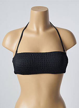 Haut de maillot de bain stretch haut bandeau noir BARTS femme