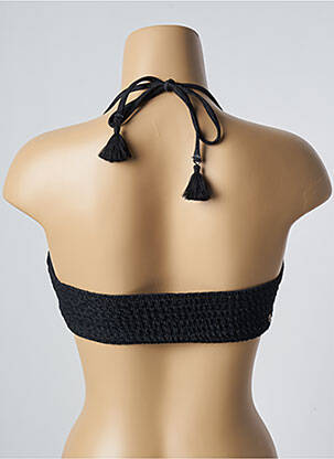 Haut de maillot de bain stretch haut bandeau noir BARTS femme