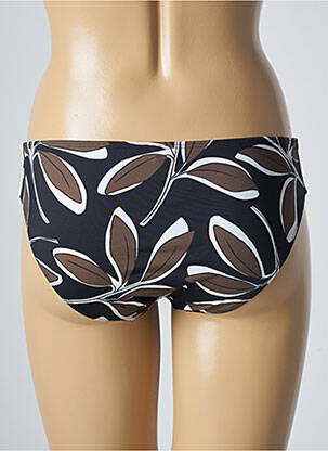 Bas de maillot de bain imprimé fleurs shorty noir AUBADE femme