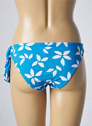 Bas de maillot de bain imprimé fantaisie culotte bleu AUBADE femme