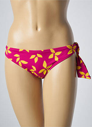 Bas de maillot de bain imprimé fantaisie culotte rose AUBADE femme