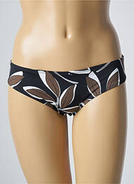 Bas de maillot de bain imprimé fantaisie culotte noir AUBADE femme