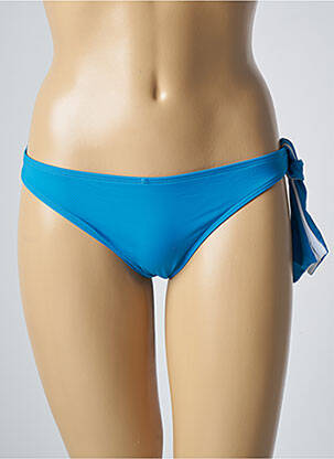 Bas de maillot de bain fermeture liens à nouer culotte bleu AUBADE femme
