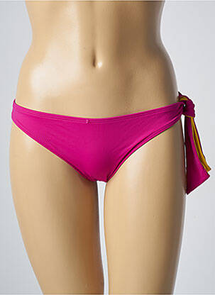 Bas de maillot de bain réversible culotte rose AUBADE femme