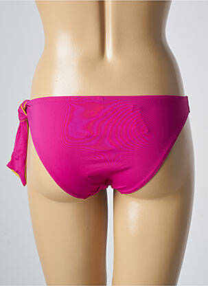 Bas de maillot de bain réversible culotte rose AUBADE femme