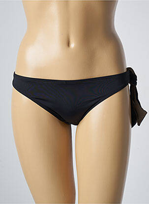 Bas de maillot de bain effet matière satinée culotte noir AUBADE femme