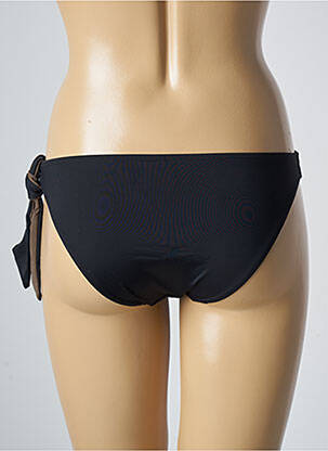 Bas de maillot de bain effet matière satinée culotte noir AUBADE femme