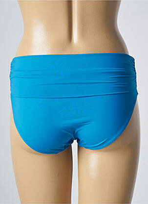 Bas de maillot de bain effet matière satinée culotte bleu AUBADE femme