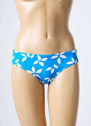 Bas de maillot de bain imprimé fantaisie culotte bleu AUBADE femme