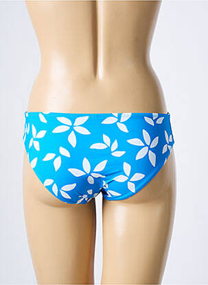 Bas de maillot de bain imprimé fantaisie culotte bleu AUBADE femme