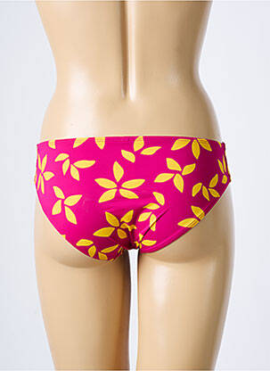 Bas de maillot de bain imprimé fantaisie culotte rose AUBADE femme