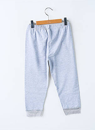 Legging stretch taille élastique gris JADEA fille