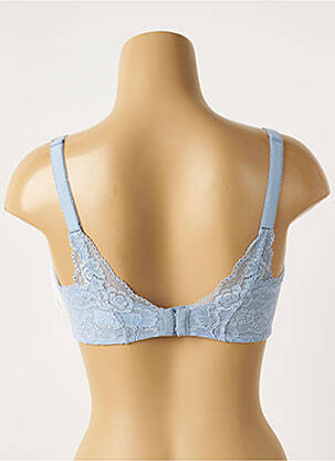 Soutien-gorge effet matière satinée haut soutien-gorge moulé bleu AUBADE femme