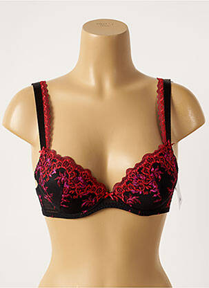Soutien-gorge broderie haut soutien gorge push up air rouge AUBADE femme