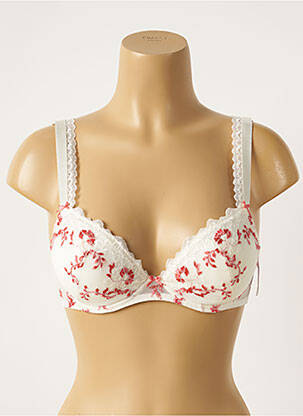 Soutien-gorge bretelle multi position haut soutien-gorge push-up beige AUBADE femme
