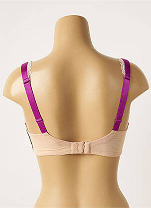 Soutien-gorge broderie haut soutien-gorge emboitant rose AUBADE femme