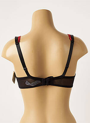 Soutien-gorge effet matière satinée haut soutien-gorge emboitant noir AUBADE femme
