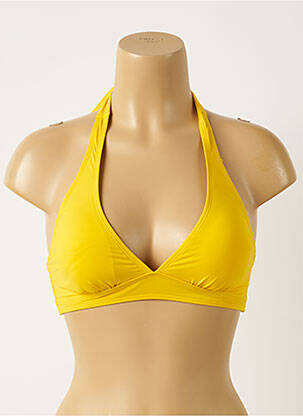 Haut de maillot de bain haut soutien-gorge avec mousse de rembourrage amovible haut soutien-gorge avec mousse de rembourrage amovible jaune AUBADE femme
