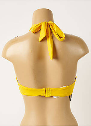 Haut de maillot de bain haut soutien-gorge avec mousse de rembourrage amovible haut soutien-gorge avec mousse de rembourrage amovible jaune AUBADE femme