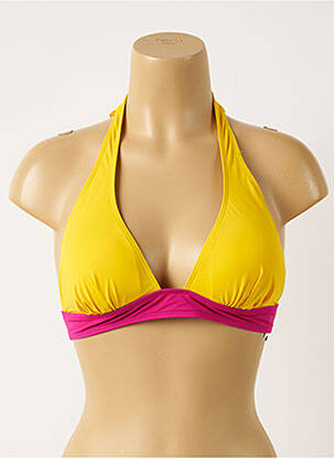 Haut de maillot de bain haut soutien-gorge avec mousse de rembourrage amovible haut soutien-gorge avec mousse de rembourrage amovible jaune AUBADE femme