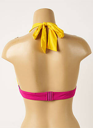 Haut de maillot de bain haut soutien-gorge avec mousse de rembourrage amovible haut soutien-gorge avec mousse de rembourrage amovible jaune AUBADE femme