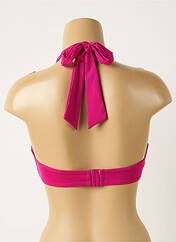 Haut de maillot de bain rose AUBADE pour femme seconde vue
