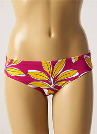 Bas de maillot de bain imprimé fantaisie culotte rose AUBADE femme