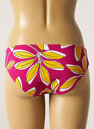 Bas de maillot de bain imprimé fantaisie culotte rose AUBADE femme