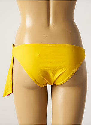 Bas de maillot de bain réversible culotte jaune AUBADE femme