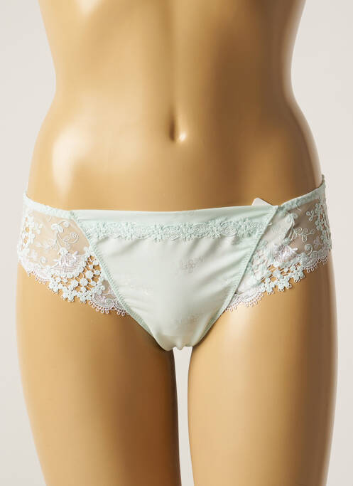 Tanga vert SIMONE PERELE pour femme