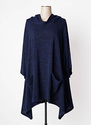 Robe pull bleu COLINE pour femme