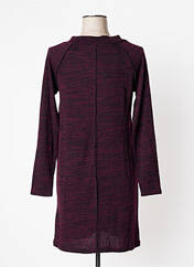 Robe pull violet COLINE pour femme seconde vue