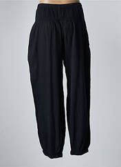 Pantalon large noir COLINE pour femme seconde vue