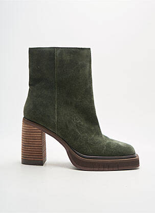 Bottines/Boots vert ALMA EN PENA pour femme