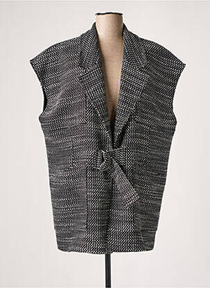 Veste chic finition intérieure doublée noir IMPERIAL femme