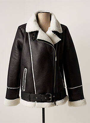 Veste casual col tailleur noir VERO MODA femme
