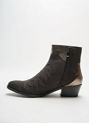 Bottines/Boots gris ANAMAIA pour femme seconde vue
